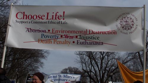 Consistent Life at 2010 March for Life